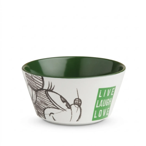 Green Minnie Mouse Cereal Bowl for Kids | Gecodart