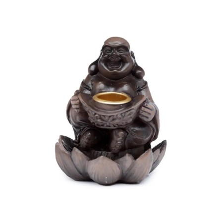 Porte encens à reflux - Bouddha Porte-bonheur - Gecodart
