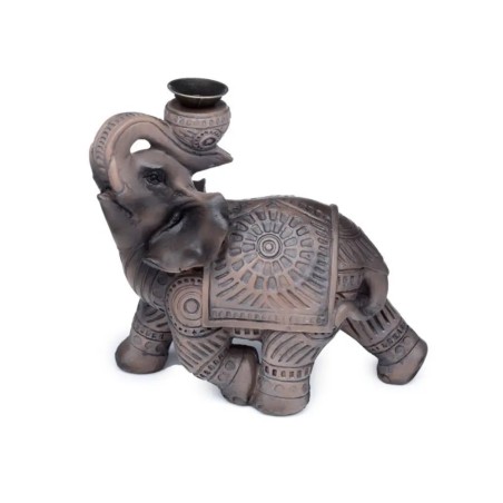 Porte encens à reflux - Eléphant Porte-bonheur - Gecodart