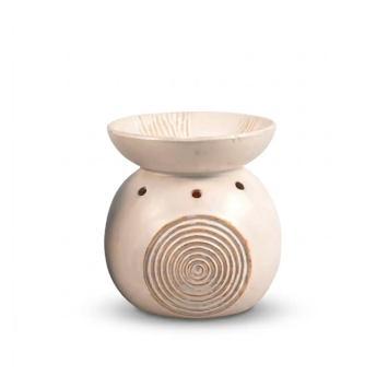 Brûleur cire porcelaine design pour la maison | Gecodart