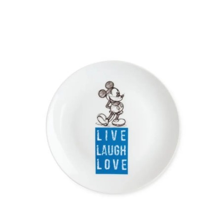 Lot Bol + Assiette Mickey - Couleur bleu