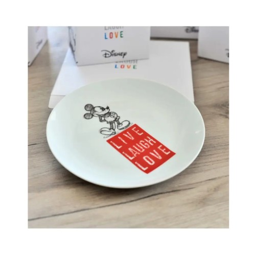 Mickey Mouse Bowl and Plate Set - Red