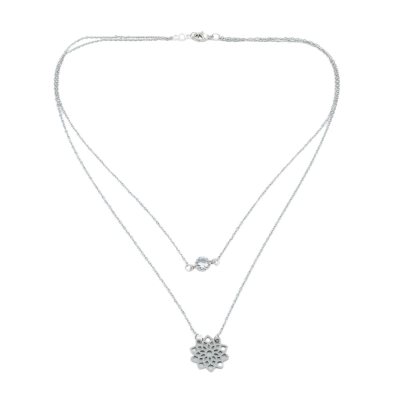 Collier double chaine