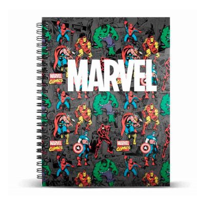 Marvel A4 notebook