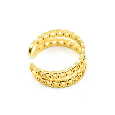 Goldener Ring, verstellbar