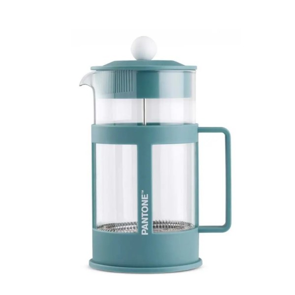 French press coffee maker - Blue
