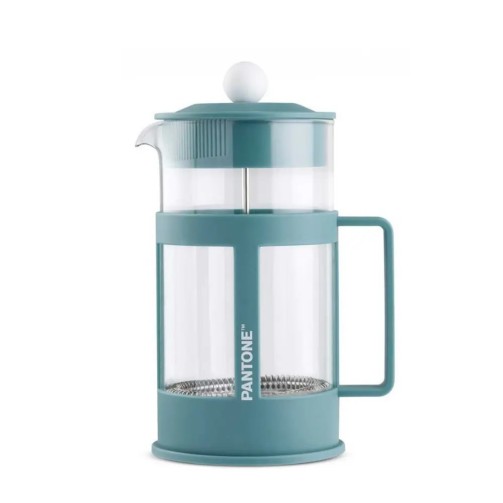 French press coffee maker - Blue
