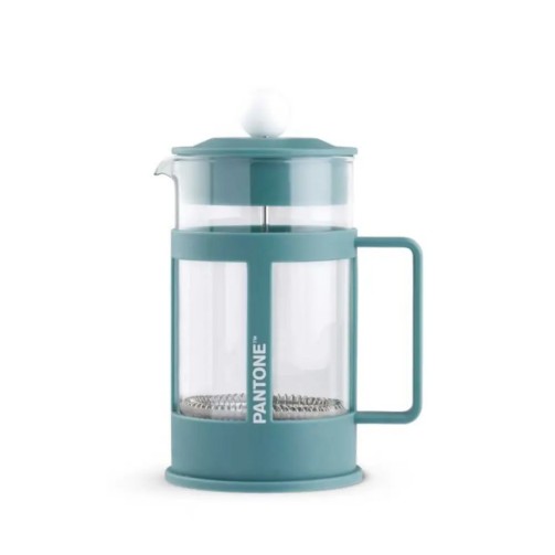 French press coffee maker - Blue