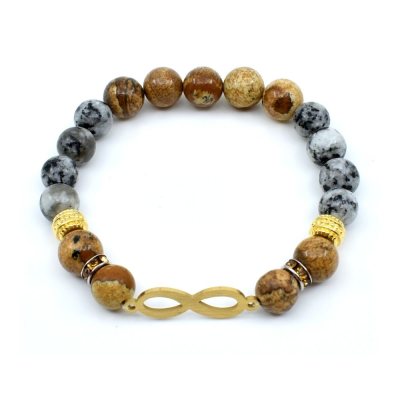 Natural stone bracelet -...