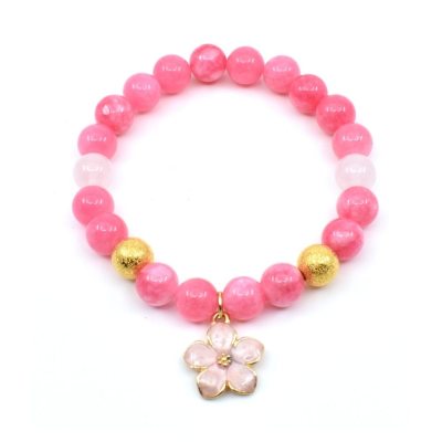 Natural Stone Bracelet - Pink
