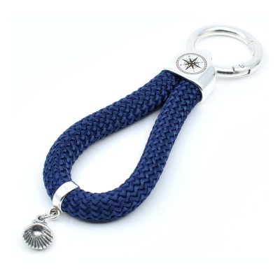 Blue marine style key ring...