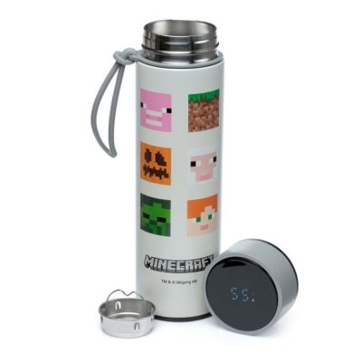 Insulated water bottle with...