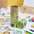 Pot à crayons de couleur, collection Animaux sauvages Pot à crayons de couleur, collection Animaux sauvages