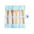 Set di posate in bambù riutilizzabili con custodia Gatto Goloso Set di posate in bambù riutilizzabili con custodia Gatto Goloso