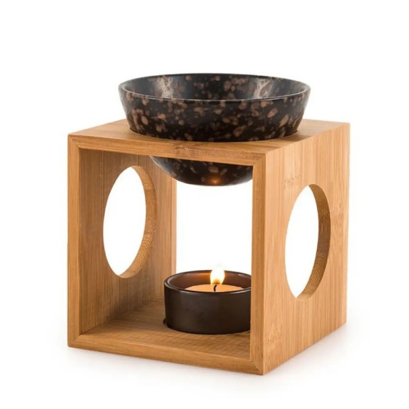 Bamboo deco M2 - Bruciatore di profumi e cera fondente Bamboo deco M2 - Bruciatore di profumi e cera fondente