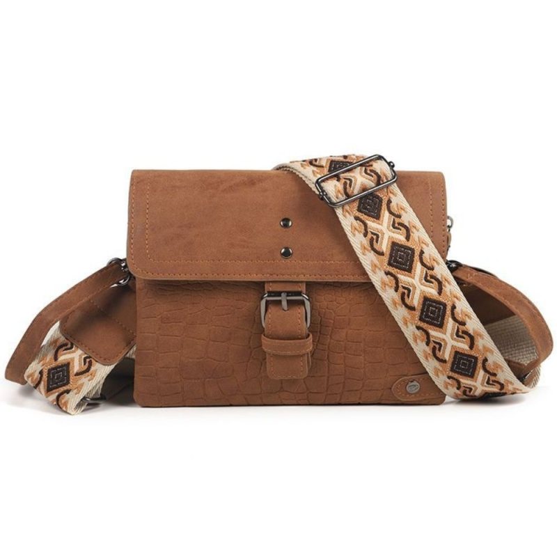 Borsa a spalla/pochette New Colorado - Cammello