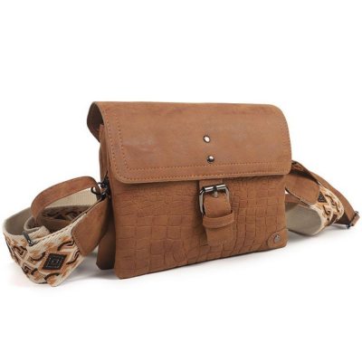 Borsa a spalla/pochette New Colorado - Cammello