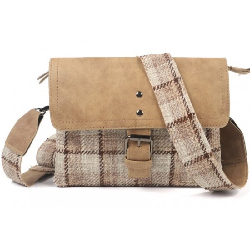 Sac bandoulière / pochette New Colorado - Carré Camel