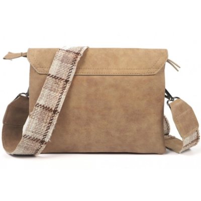 Sac bandoulière / pochette New Colorado - Carré Camel