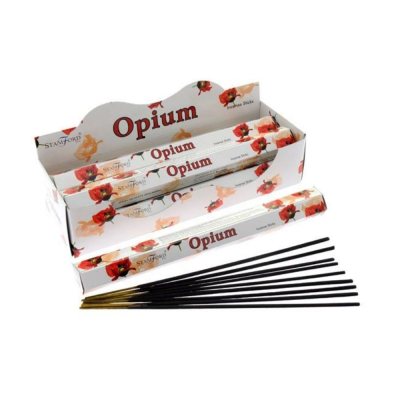 Räucherstäbchen in Premium-Qualität – Opium – 6 x 20