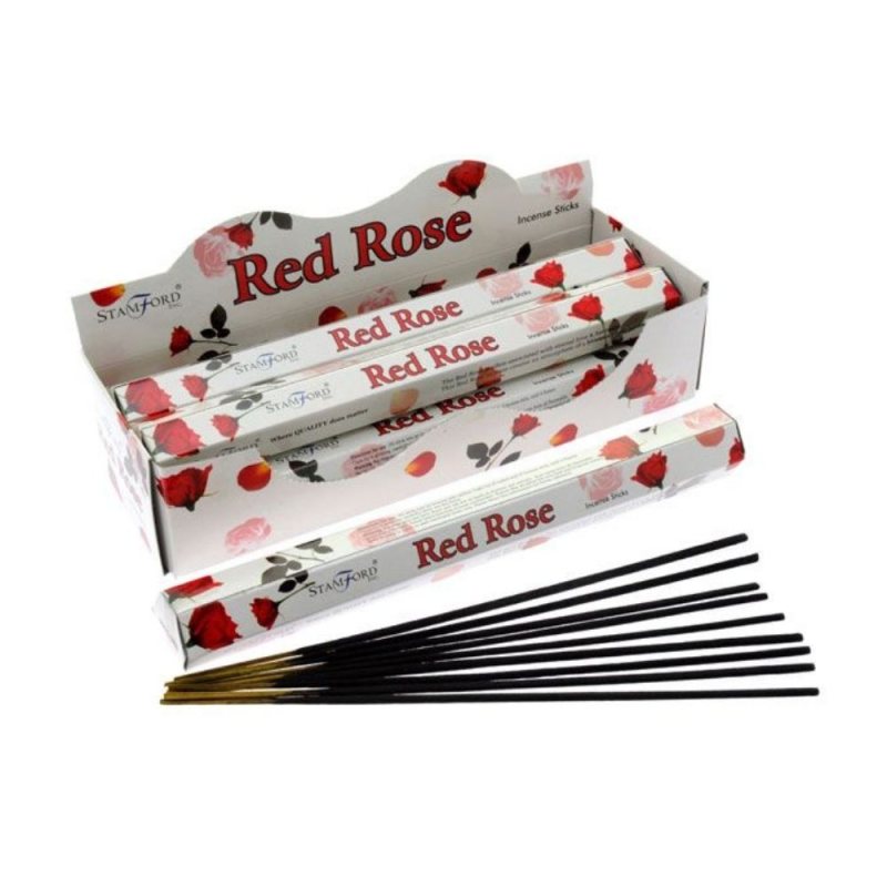 Premium Quality Incense - Red Rose - 6x20