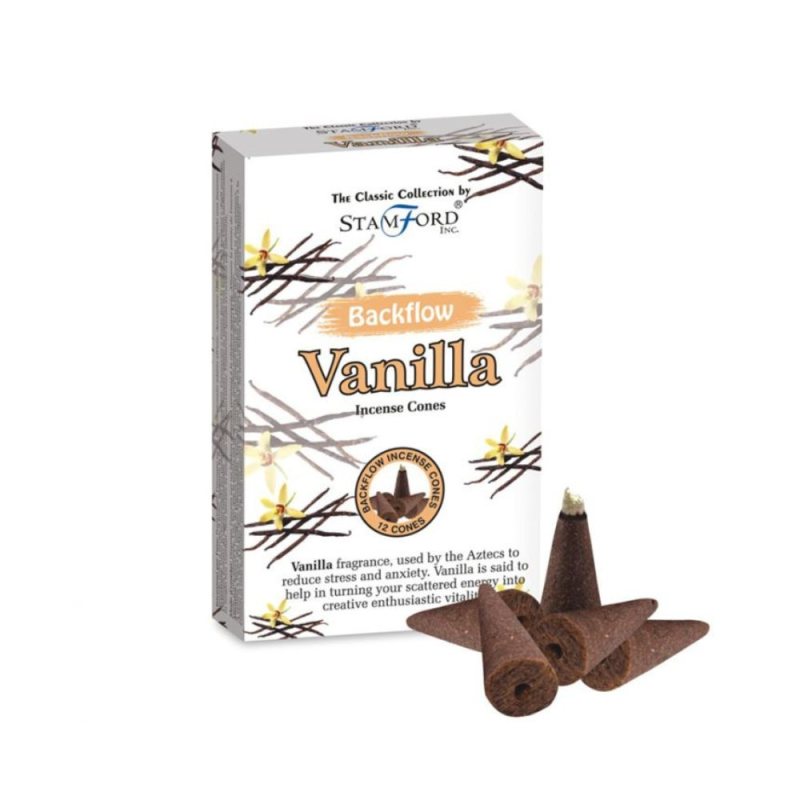 Backflow Incense Cones - Vanilla