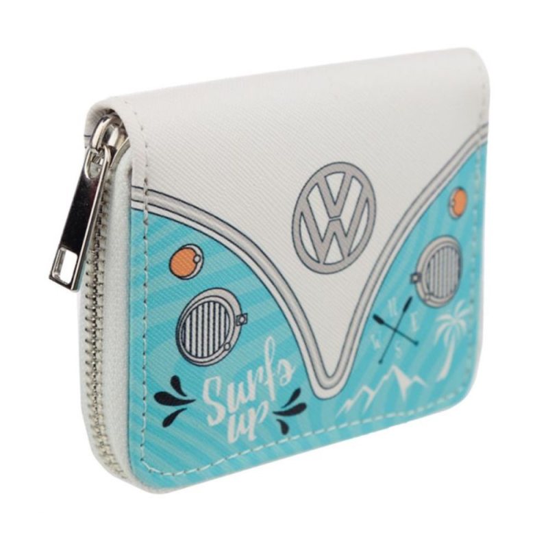 Borsa con cerniera blu - Van Bus Combi VW - Surf