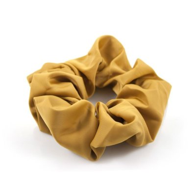 Gelber Scrunchie / Haargummi