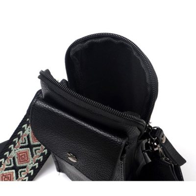 Phone shoulder bag - Malaga - black