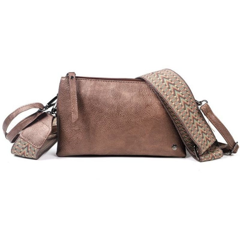 Shoulder bag - Castel - Bronze