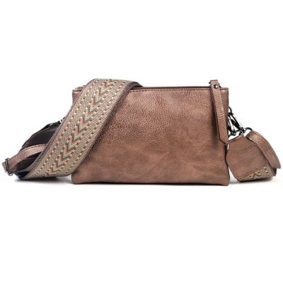 Shoulder bag - Castel - Bronze