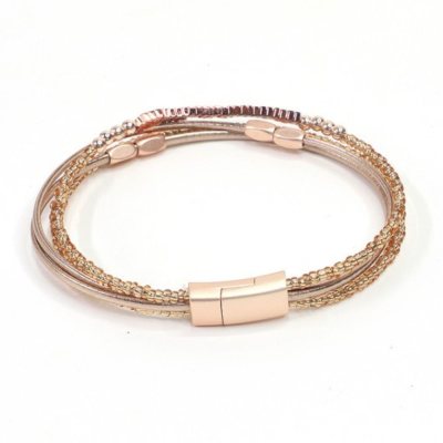 Judy bracelet - Pink gold