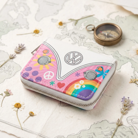 Official Volkswagen VW Summer Love Camper Wallet