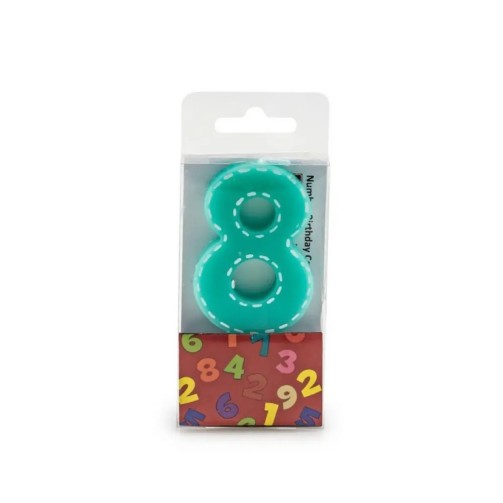 Bougie d'anniversaire - Chiffre 8