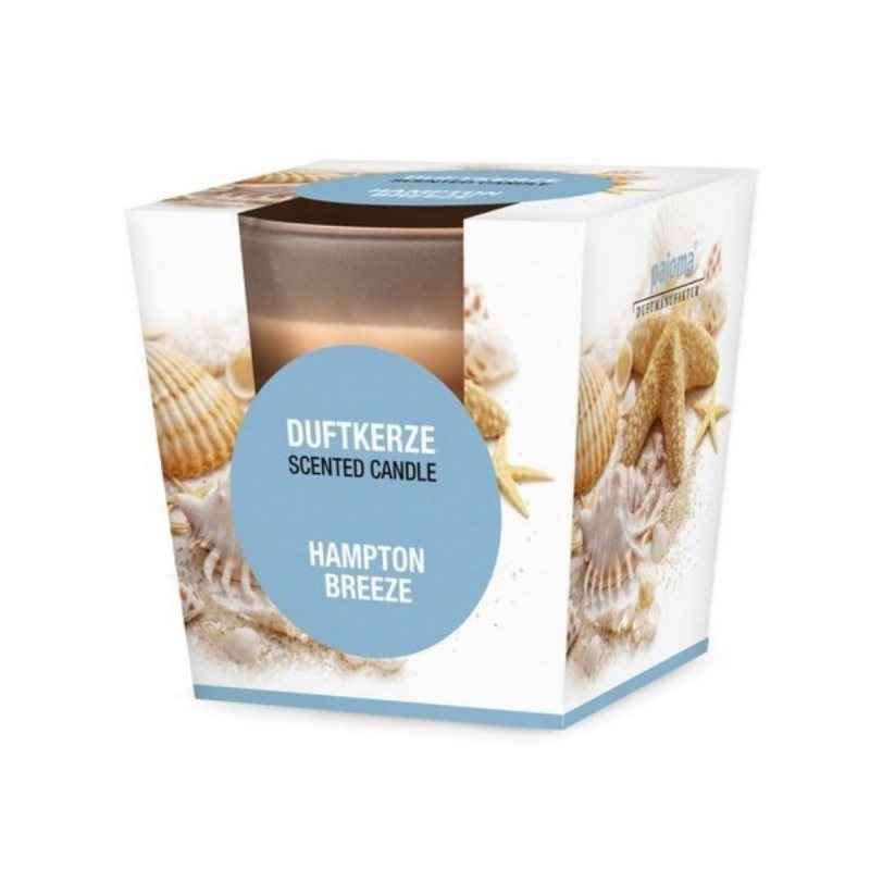 Scented candle in glass - Hampton Breeze