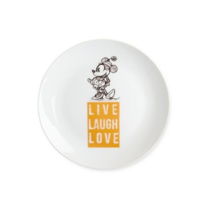 Minnie dessert plate - Orange