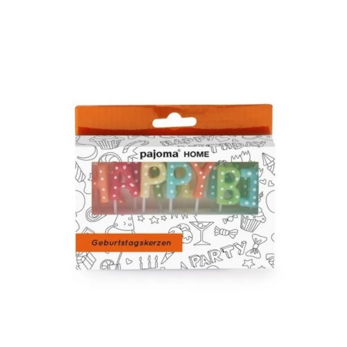 Set 13 bougies - Happy Birthday