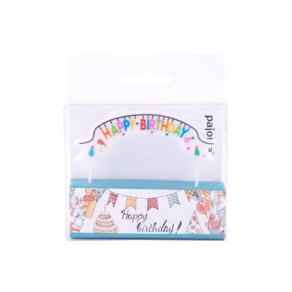 Bougie d'anniversaire - happy birthday
