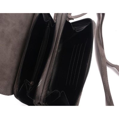 Bruges Double Wallet and Coin Purse - Taupe