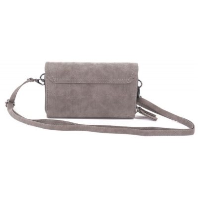 Bruges Double Wallet und Coin Purse - Taupe