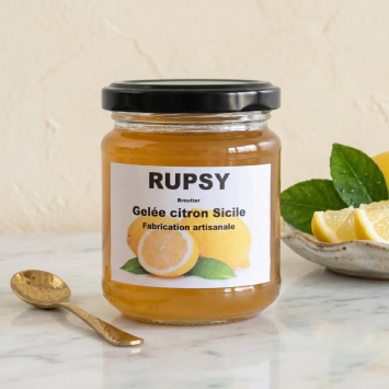 Gelatina artigianale di limone siciliano di Ginevra | Gecodart