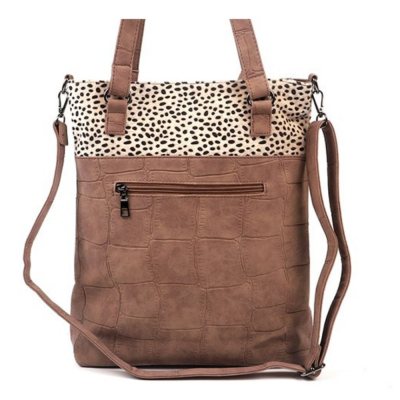 Borsa a mano con tracolla / Lyon - Taupe