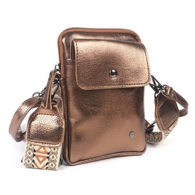 Phone Shoulder Bag / Petten - Bronze
