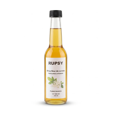 Artisanal Elderflower Syrup Rupsy 330 ml | Gecodart