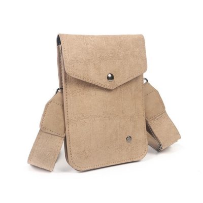 Sac à bandoulière pour téléphone - Dokkum - Taupe