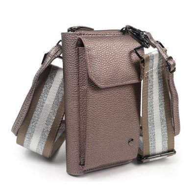 Florence Portemonnaie mit Vordertasche - Taupe