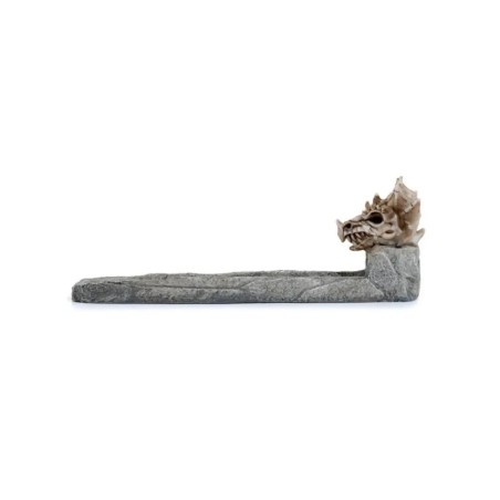 Crâne de Dragon - Porte encens - Gecodart