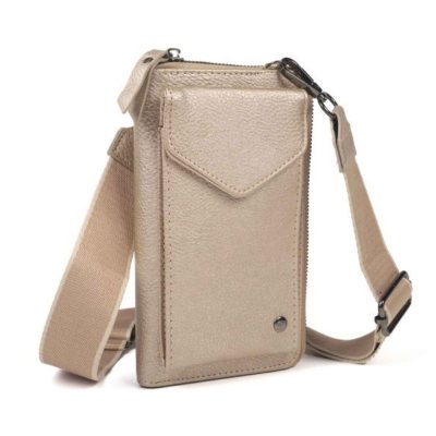 Goes wallet with front pocket - Champagne