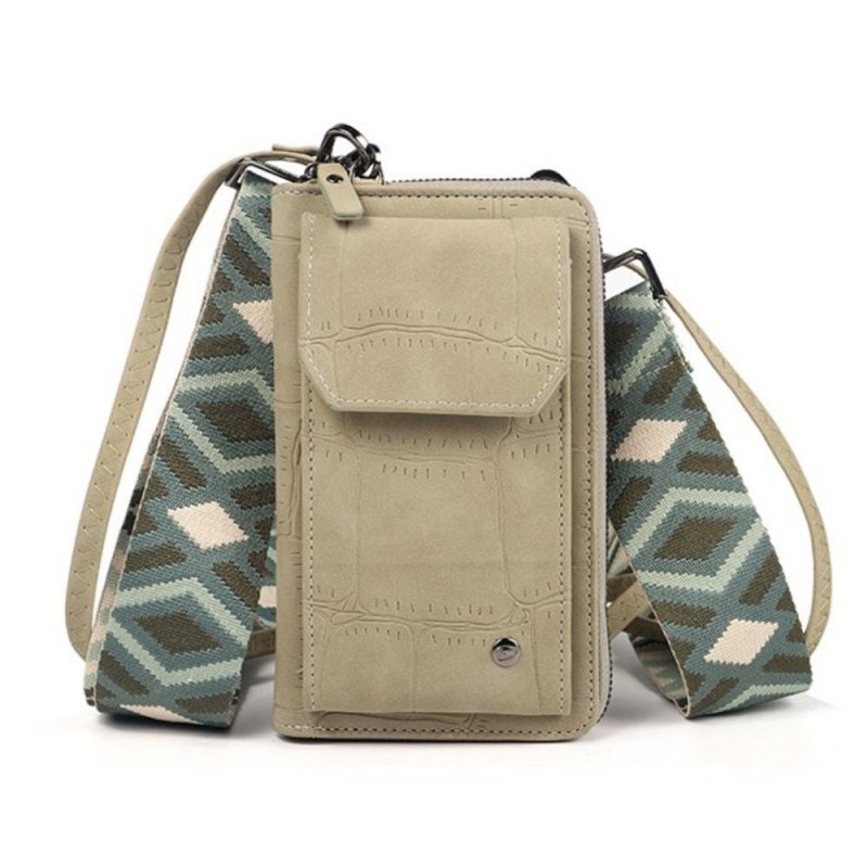 Sol wallet with front pocket - Green