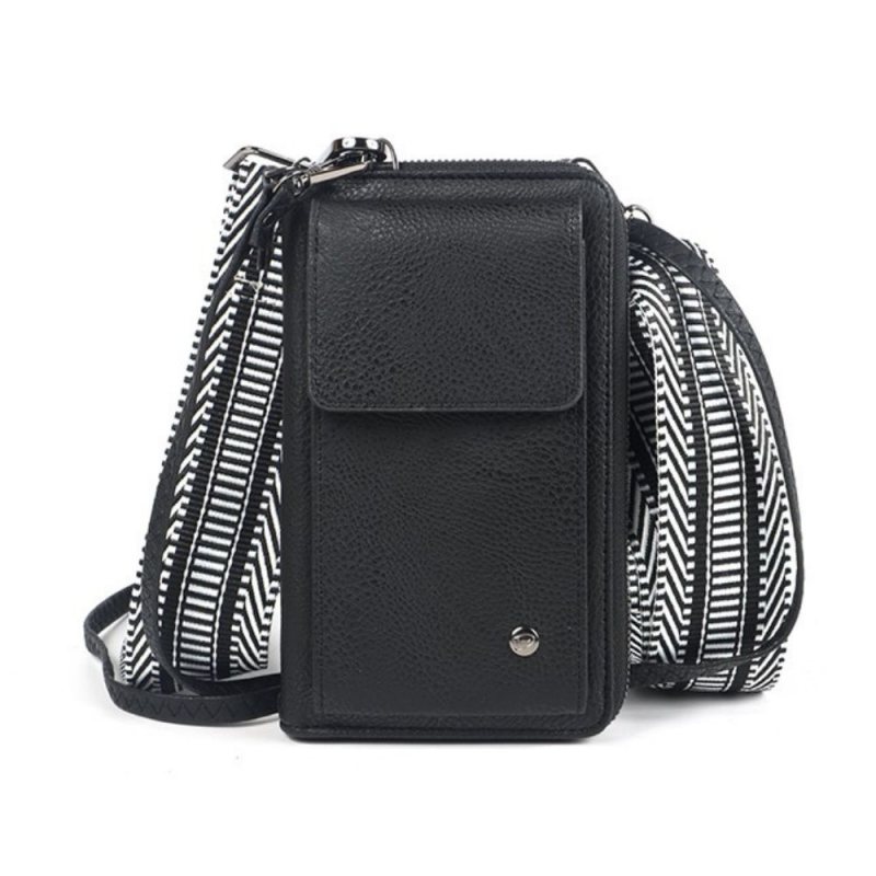 Victoria wallet with front pocket - Black